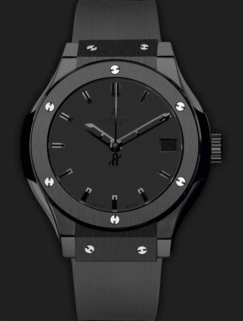 hublot black on black price|Hublot all black watch.